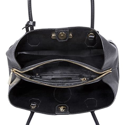 michael kors mercer gallery medium leather satchel black|Michael Kors camille medium satchel.